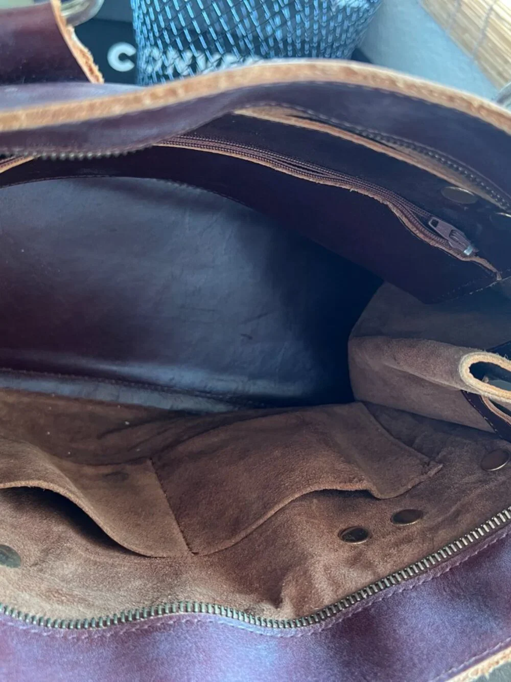Rare Retired HAMMITT LA Leather Studded Tote